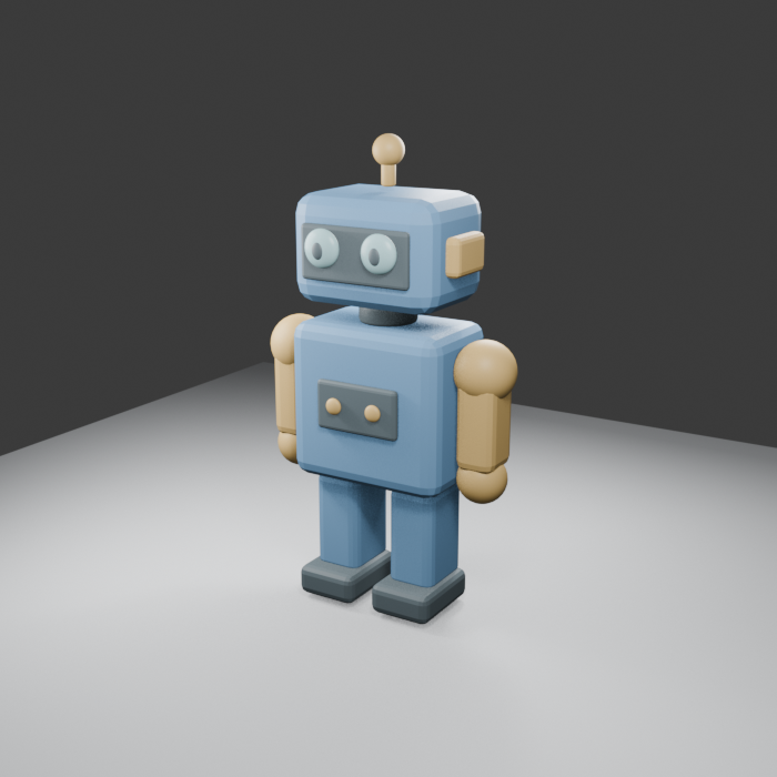 Codexが作ったロボットの3Dモデル